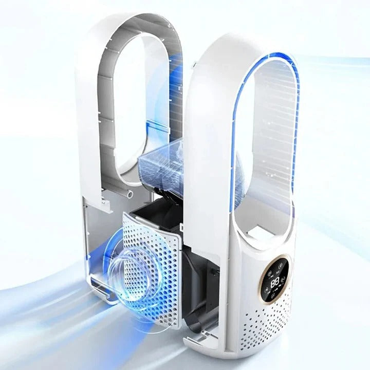 Blade-Free Silent Portable Air Conditioner